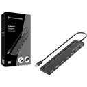 USB Hub Conceptronic 7-Port 2.0 ->7x2.0 extra with power supply black