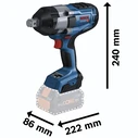 Δραπανοκατσάβιδο Bosch GDS 18V-1050 H L-BOXX Cordless Impact Driver