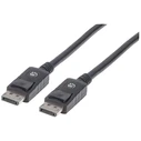 Καλώδιο DisplayPort Manhattan M/M 1.0m shielded Black