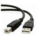 Καλώδιο USB MediaRange A -> B M/M 1.80m black Blister