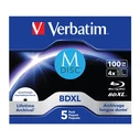 BD-R M-DISC Verbatim 4X 100 GB INKJET PRINTABLE retail