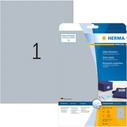Ετικέτες Herma labels A4 silver 210x297 mm foil glossy. 25 pcs