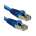 Καλώδιο Δικτύου Lindy Cat6A S/FTP PIMF LSOH Blue 1.50m