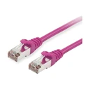 Καλώδιο Δικτύου Equip Cat6 S/FTP 2xRJ45 2.00m violet LSZH