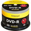 DVD-R Intenso 4,7GB 50pcs CakeBox 16x
