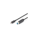 Καλώδιο USB Digitus Type-C to USB 3.0 AK-300149-018-S