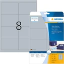 Ετικέτες Herma labels A4 silver 99,1x67,7 mm foil glossy. 200 pcs