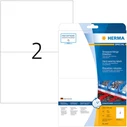 Ετικέτες Herma hard wearing A4 White 210x148 mm foil 50 pcs