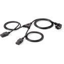 Καλώδιο Τροφοδοσίας Equip Y mains connection Schuko -> 2x IEC C13 St/Bu