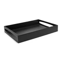Δίσκος Σερβιρίσματος Leopold Vienna Tray black 300x400x60mm Wood LV618000