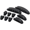 Σετ Τακτοποίησης Καλωδίων LogiLink fastening set 10 pieces / 3 versions, black