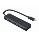 USB Hub Gembird 4-PORT USB3.1 GEN1 Type-C