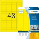 Ετικέτες Herma yellow 45,7x21,2 20 Sheets DIN A4 960 pcs. 4366