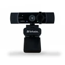 Webcam Verbatim AWC-03 UHD Dual Mic Autofokus Black