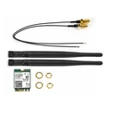 Κάρτα Δικτύου ASRock Deskmini M.2 WiFi6e Kit (AX210)