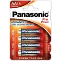 Αλκαλικές Μπαταρίες Panasonic Pro Power -AA Mignon 4pcs.