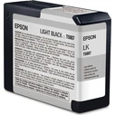 Μελάνι Epson light black T 580 80 ml T 5807