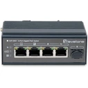 Network Switch LevelOne 5x GE IGP-0501 4xGE 1xGSFP 4xPoE+