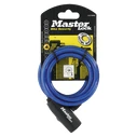Κλειδαριά Ποδηλάτου Master Twisted Cable with key 1,80m 8127EURDPRO