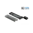 Θήκη Για Σκληρούς Δίσκους M.2 Delock Ext USB Type-C NVMe PCIe oder SATA SSD