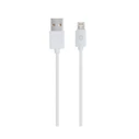 Καλώδιο RealPower charging / data lightning 1m white MFI-certified