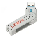Kλειδαριά Lindy key for USB port lock blue