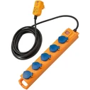 Πολύπριζο Brennenstuhl Super-Solid SL544 5-fach 5m FI IP54