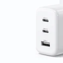 Φορτιστής Πρίζας Ugreen USB-A + 2*USB-C 65W Fast Charger