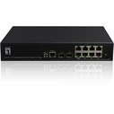 Network Switch LevelOne 10x GE GEP-1061 2xGSFP 125W 8xPoE