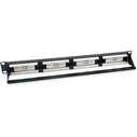 Patch Panel Equip 24x RJ45 Cat6 19" 1U Dual-IDC-komp.