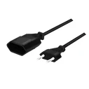 Καλώδιο Τροφοδοσίας Logilink extension - Euro plug to Euro plug - 3 m