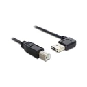 Καλώδιο USB Delock Easy A 90° -> B M/M 2.00m Black