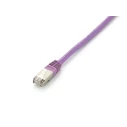 Καλώδιο Δικτύου Equip Cat6A S/FTP 2xRJ45 5.00m lila Plat.LSZH