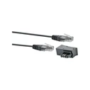 Καλώδιο Δικτύου Schwaiger TAE-F/RJ45 3m black