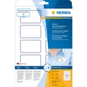 Ετικέτες Herma textile A4 80x50mm White/blau 200St.