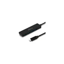 USB Hub MediaRange Type-C to USB 3.0 Verteiler 1:4 Black