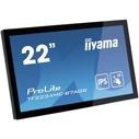 Monitor 21,5" Iiyama 54.6cm TF2234MC-B7AGB 16:9 M-Touch HDMI+DP