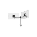 Βάση Monitor Durable for 2 monitors table clamp silver