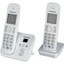 Ασύρματο Τηλέφωνο Panasonic KX-TG6822GS pearlsilver