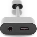 Αντάπτορας USB Digitus Type-C Adapter Type-C to USB--C + 3.5mm Jack