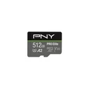 Κάρτα Μνήμης microSD 512GB XC PNY Pro Elite R100MB/s W90MB/s reta