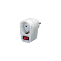 Αντάπτορας ρεύματος Brennenstuhl plug 1 socket. + Switch white