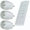 Πρίζα Ρεύματος Wi-Fi REV Radio Switch Set 3 + 1 compact white