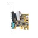 Κάρτα Δικτύου PCIe StarTech Dual Port PCIe to RS232 (DB9) Serial Interface