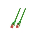 Καλώδιο Δικτύου EFB RJ45 S/FTP, Cat.6, LSZH, 7,5m, Green