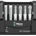 Σετ Μύτες Wera Bit-Check 6 universal 1