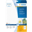 Ετικέτες Herma A4 White 10 mm round removable 7875 pcs.