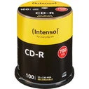 CD-R Intenso 700MB 100pcs Cake Box 52x retail
