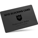 Blocking Card Nero RFID