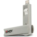 Kλειδαριά Lindy USB Typ C Port lock white